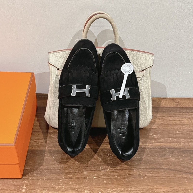 Hermes Leather Shoes